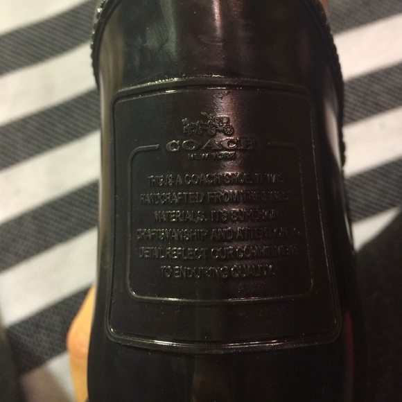 Coach rainboots🌦 - Picture 3 of 4