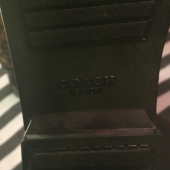 Coach rainboots🌦 - Picture 4 of 4