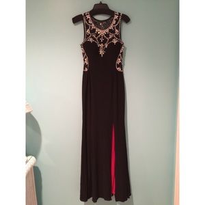 Jeweled Prom Dress
