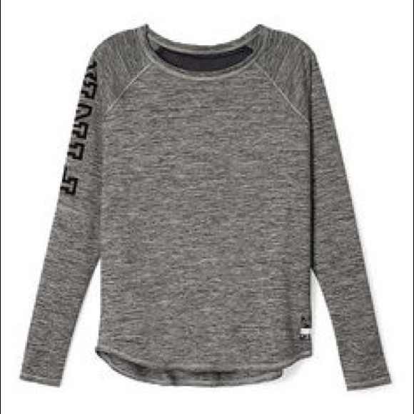 PINK Victoria's Secret Tops - VS PINK Ultimate Long Sleeve Shirt with Mesh Back
