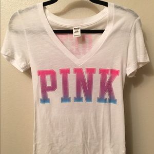 PINK V-neck