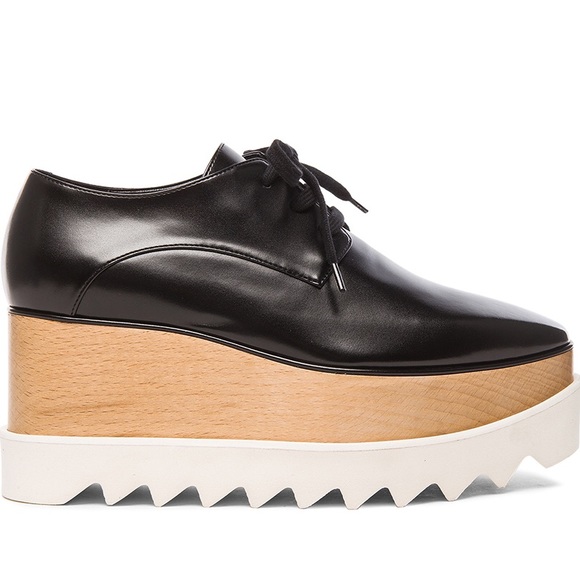 Stella McCartney Elyse Lace Up Platform Sneakers