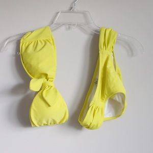 Victoria's Secret Yellow Swim Suit