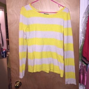 Express striped sweater