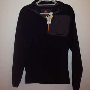 BNWT MEN'S TIMBERLAND Suede Pull Over Jacket