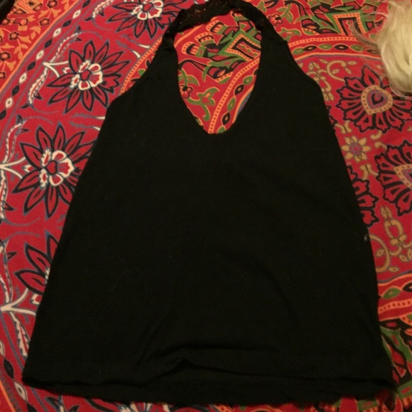 Black halter top from urban