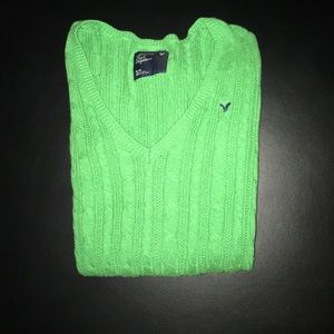 American eagle green sweater, super comfy! 💚