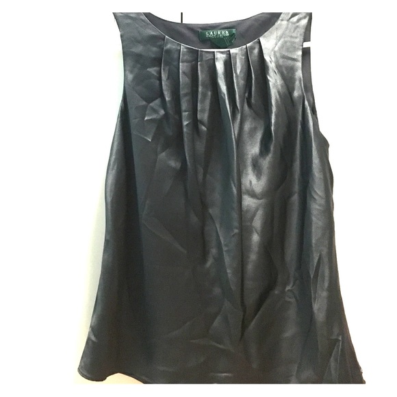 Lauren Ralph Lauren Tops - 1DAYSALE! Lauren Ralph Lauren Grey dressy top