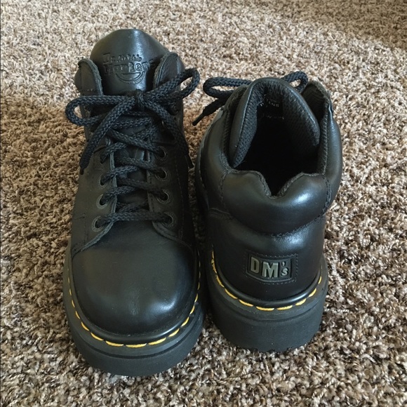 Authentic Dr. Marten's black leather boots