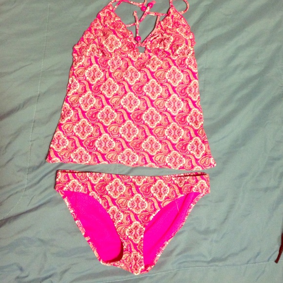 Swimsuit tankini and bottom