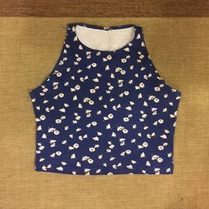 American Apparel spandex crop top
