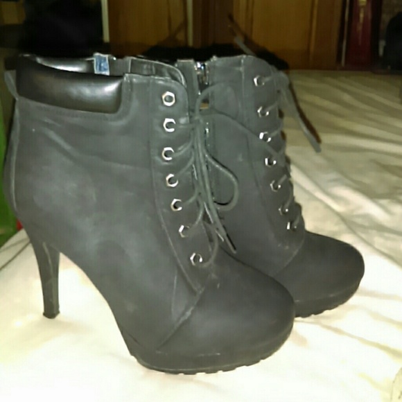 Timberland Construction Style 4"platform boots