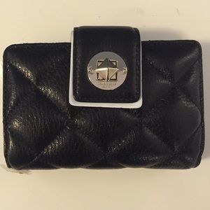Brand new Kate Spade black quilted wallet