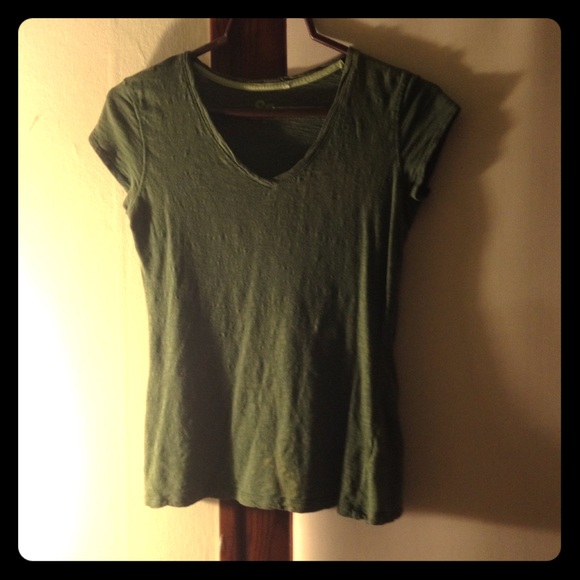 Green tee shirt