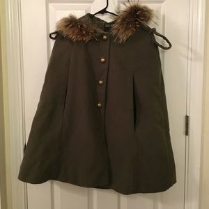 Dark green coat