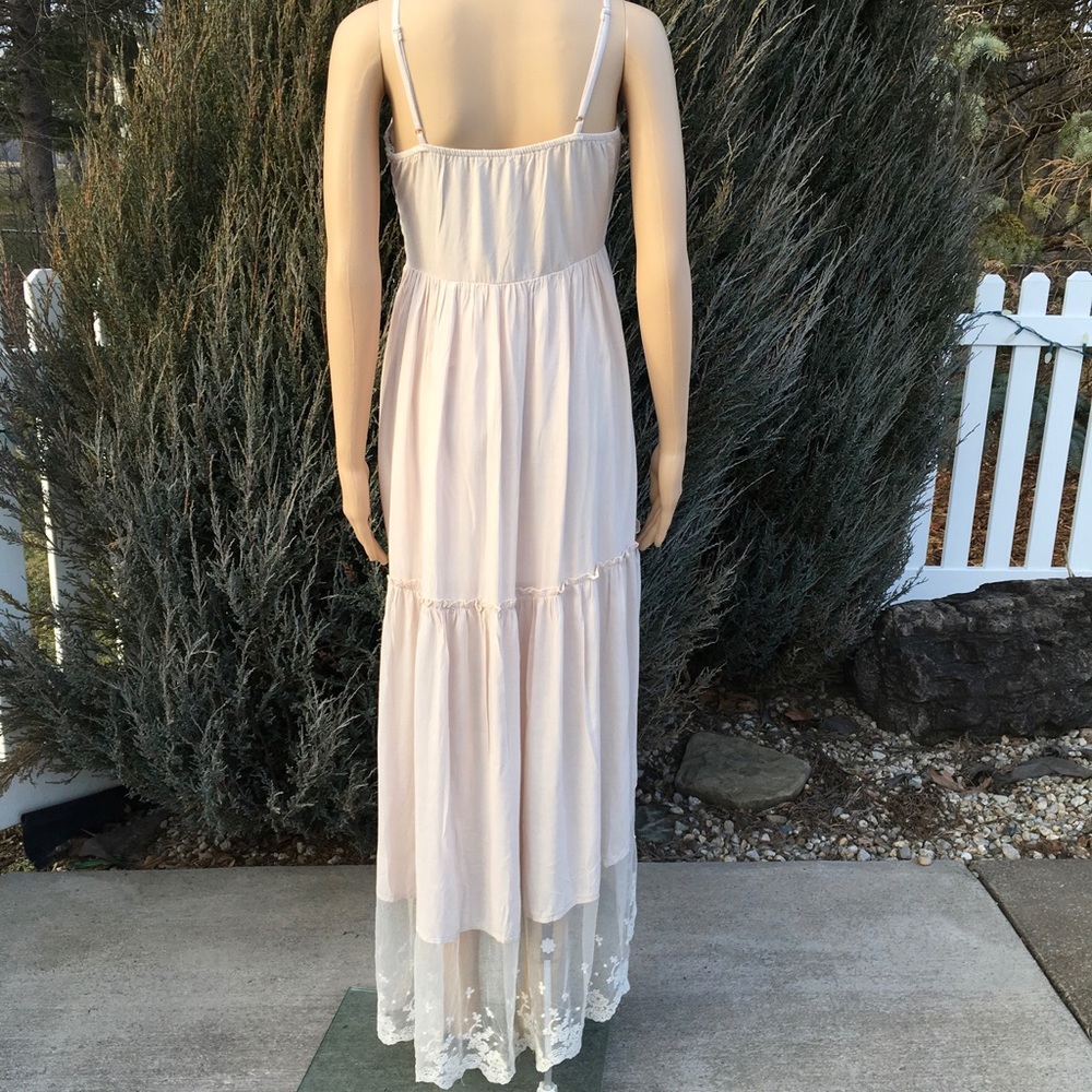 sale BEAUTIFUL LACE HEMMED MAXI 1 Med left - Picture 7 of 8