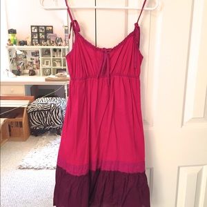 American Eagle color block dress