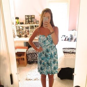 Blue summer dress