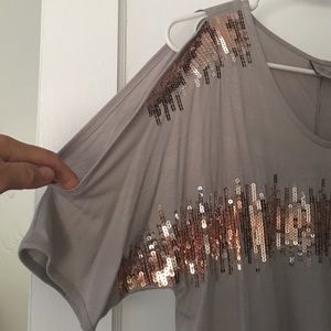 Sequin top