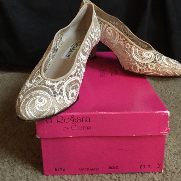 Lace heels ... Perfect for a wedding or anything