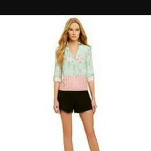 Tribal open front blouse