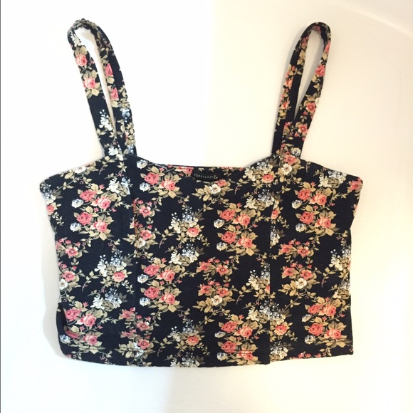 Floral Crop Top