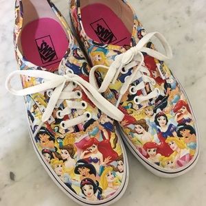Disney princess van sneakers like new
