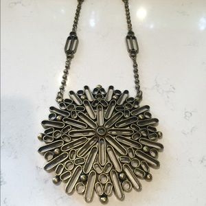 Unique Large Sunburst Necklace