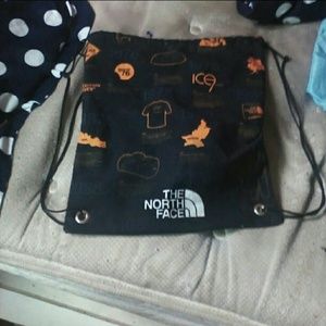 North Face Drawstring Bag