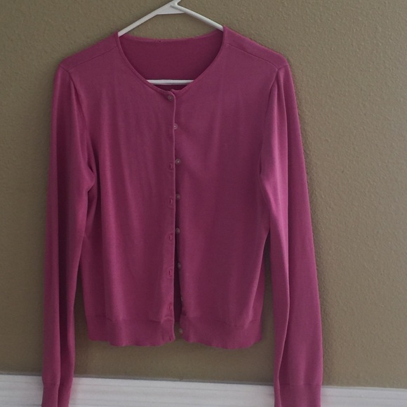 RL Fuchsia cardigan