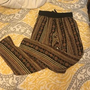 Tribal print trousers