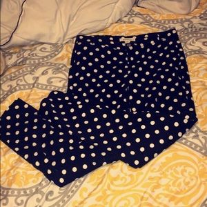 Polka-dot pants