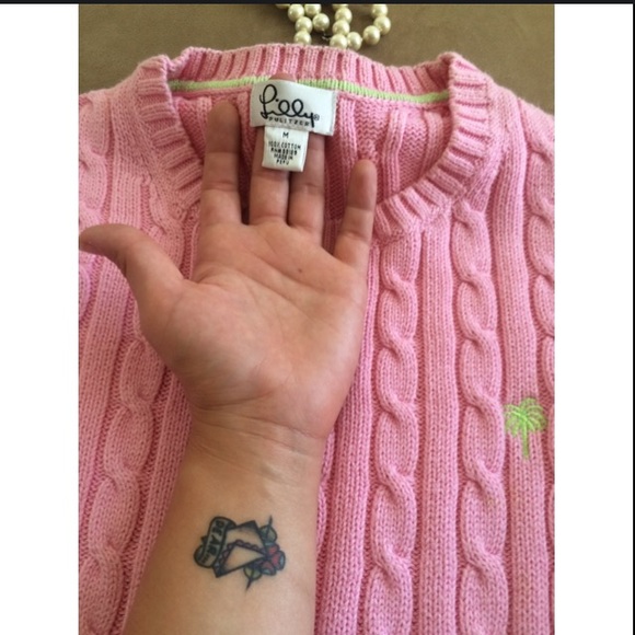 Lilly Pulitzer Cable Knit Sweater - Picture 2 of 4