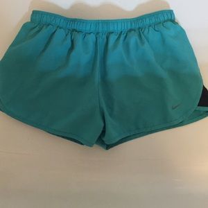 Teal Nike Running Shorts
