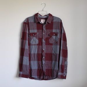 ‼️Men's Plaid Button Down Shirt