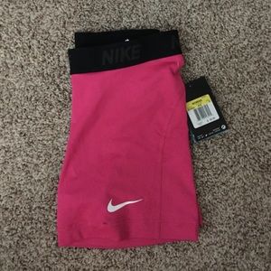 Nike pro pink spandex BRAND NEW