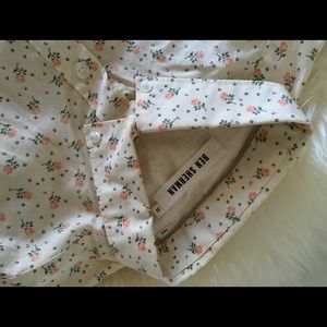 Ben Sherman Men's floral print short sleeve shirt