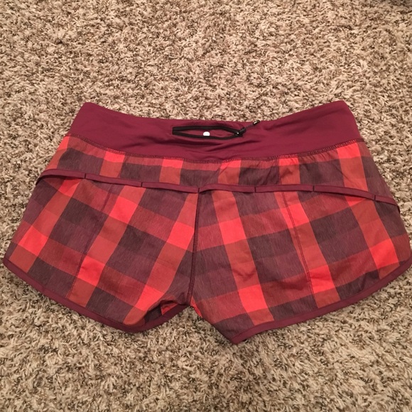 Lululemon athletica 4 way speed shorts
