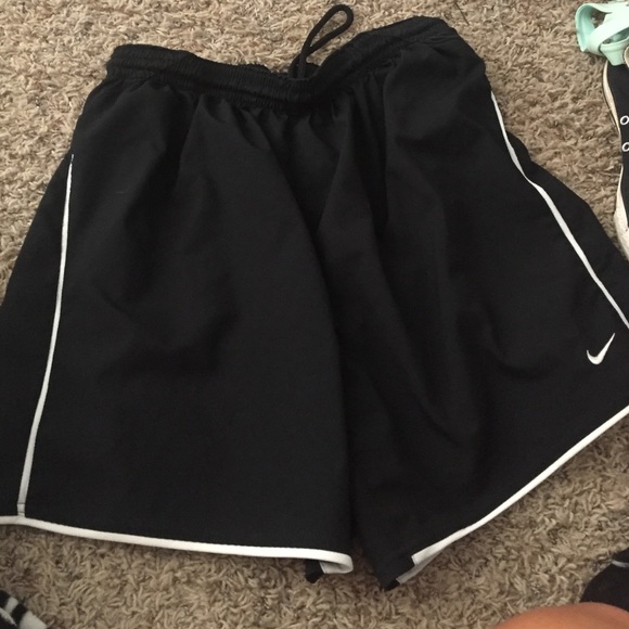 Black athletic shorts!