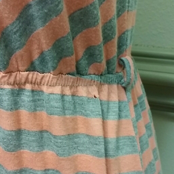 Orange and Gray Love Chelsey High Low Dress - Picture 4 of 4