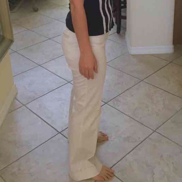 Banana Republic Beige Dress Cuff Pants, size 4 - Picture 3 of 4