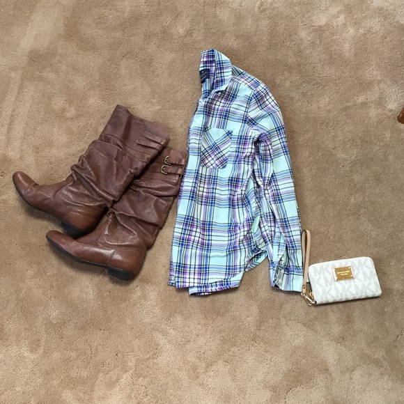 ‼️‼️COLLEGE SALE‼️‼️boyfriend flannel shirt