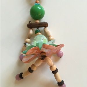Whimsical Marni Dancing Puppet Pendant Bag Charm