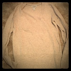 Banana Republic Italian Cashmere Vneck Sweater