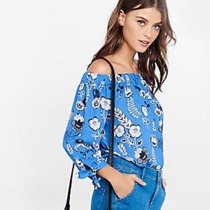 *SOLD* Off the shoulder floral top