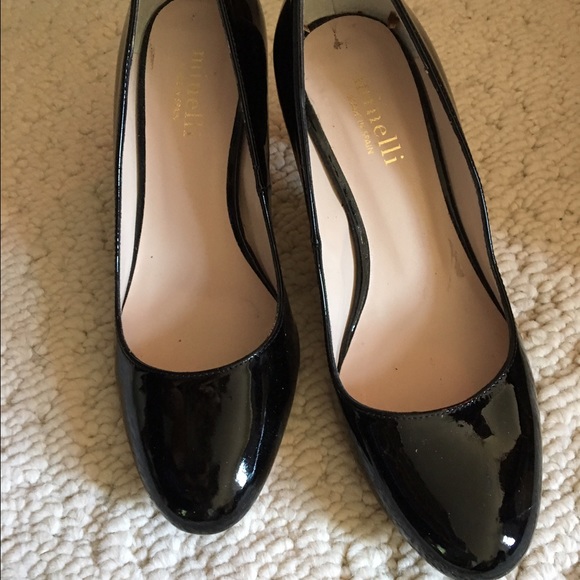 Minelli sleek black heel