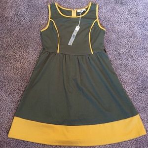 Cute green and gold dress