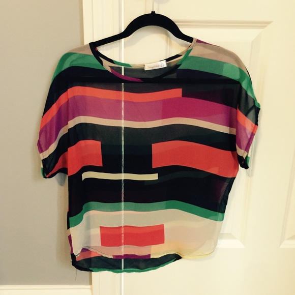 💕 Cute Sheer Top