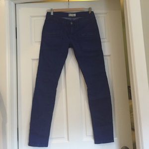 Cobalt Free People Moto Jeans