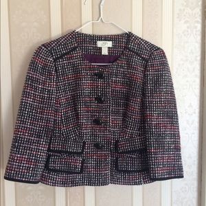 LOFT tweed blazer